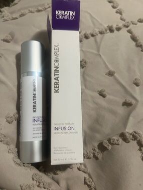 Keratin Complex Infusion Keratin Replenisher — White & Silver
